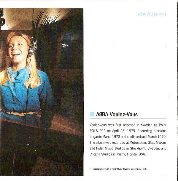 ABBA : Voulez-Vous (CD, Album, RE, RM)
