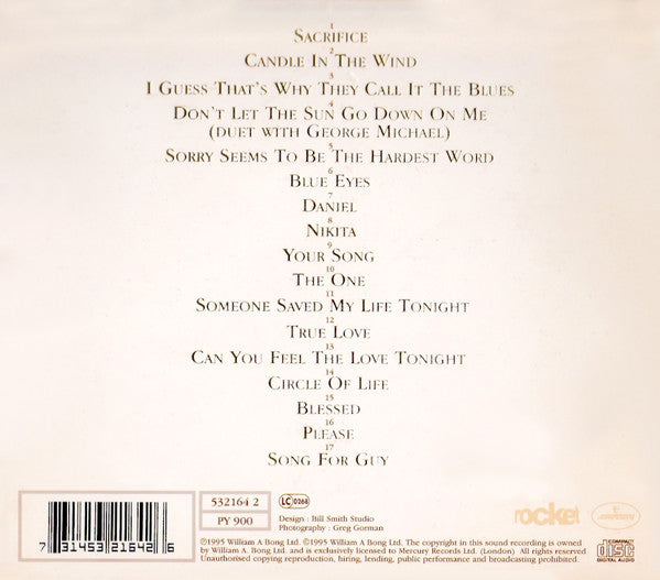 Elton John : Love Songs (CD, Comp, Ltd, Dig)
