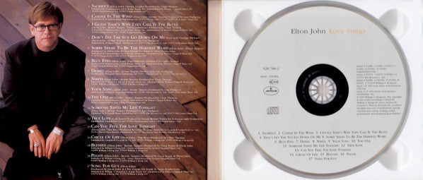 Elton John : Love Songs (CD, Comp, Ltd, Dig)