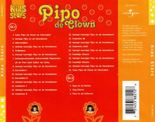 Pipo De Clown : Pipo De Clown (2xCD, Comp, RE)