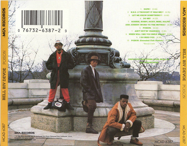 Bell Biv Devoe : Poison (CD, Album)