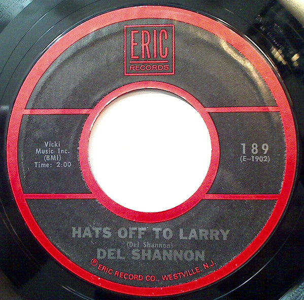 Del Shannon : Runaway (7", RE, Styrene)
