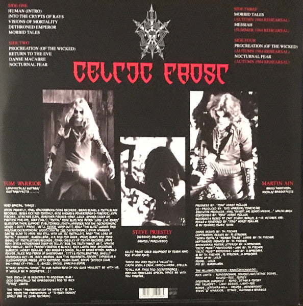 Celtic Frost : Morbid Tales (LP, Album + 12", Comp + RE, RM, 180)
