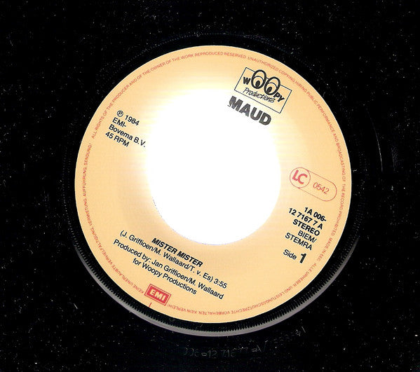 Maud (13) : Mister, Mister (7")