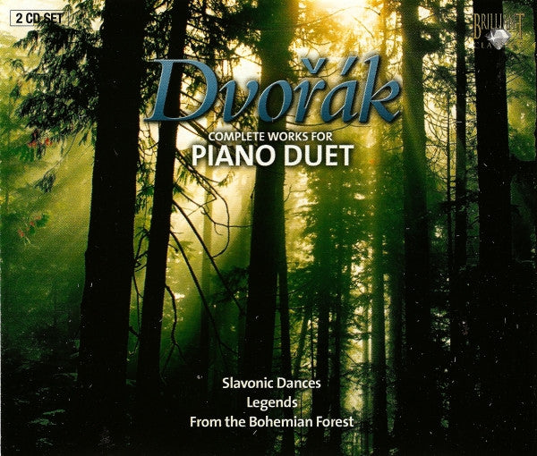 Antonín Dvořák : Complete Works For Piano Duet (Slavonic Dances, Legends, From The Bohemian Forest) (2xCD, Album)