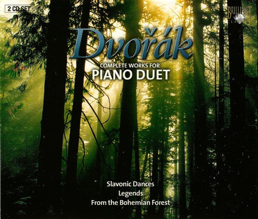 Antonín Dvořák : Complete Works For Piano Duet (Slavonic Dances, Legends, From The Bohemian Forest) (2xCD, Album)