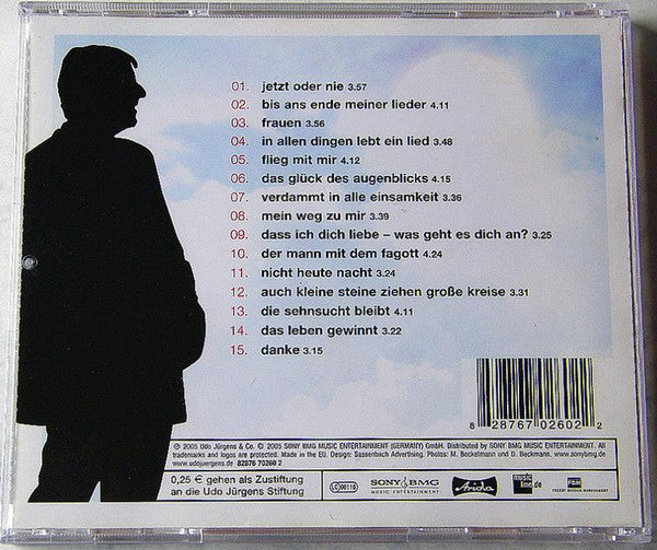 Udo Jürgens : Jetzt Oder Nie (CD, Album)