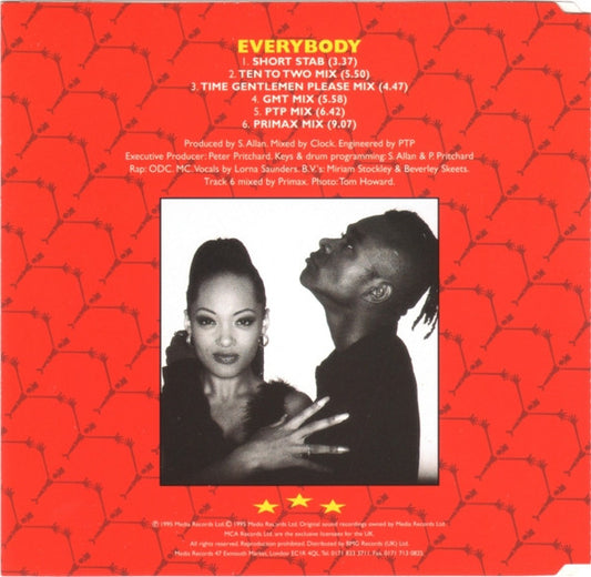 Clock : Everybody (CD, Single)