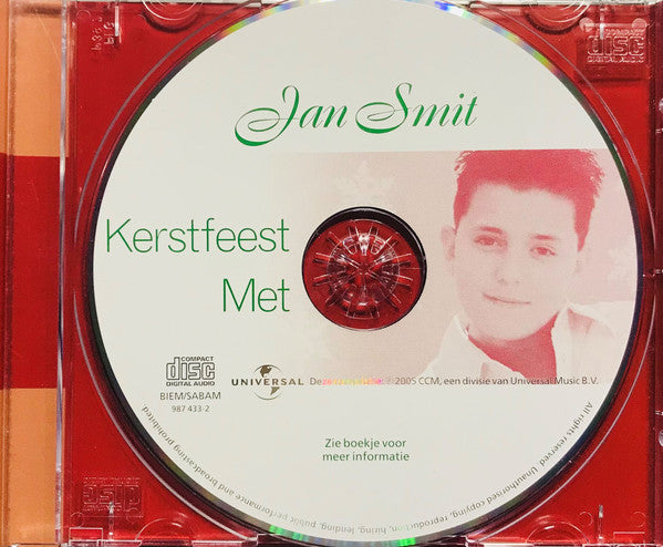 Jan Smit : Kerstfeest Met (CD, Album, RE)