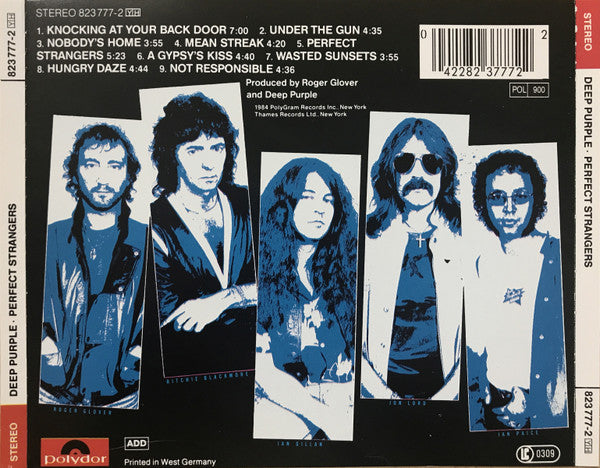 Deep Purple : Perfect Strangers (CD, Album, RP)