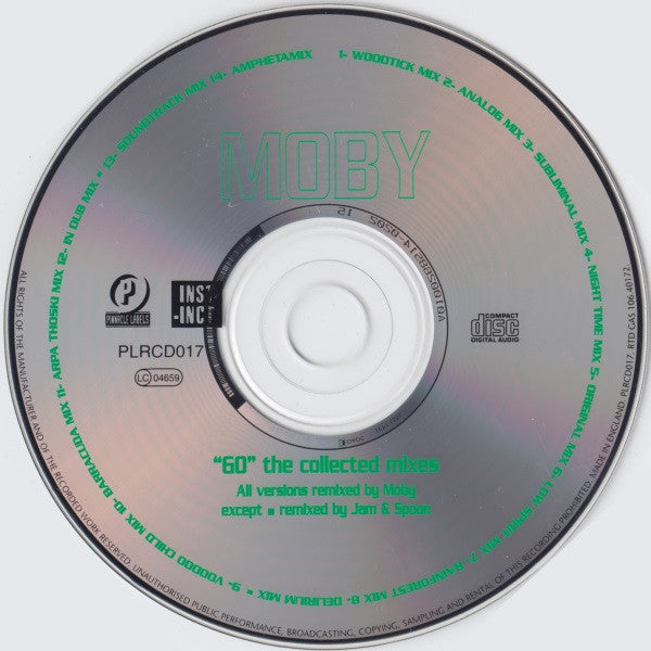 Moby : Rare: The Collected B-Sides 1989-1993 (CD, Comp + CD, Comp, Mixed)