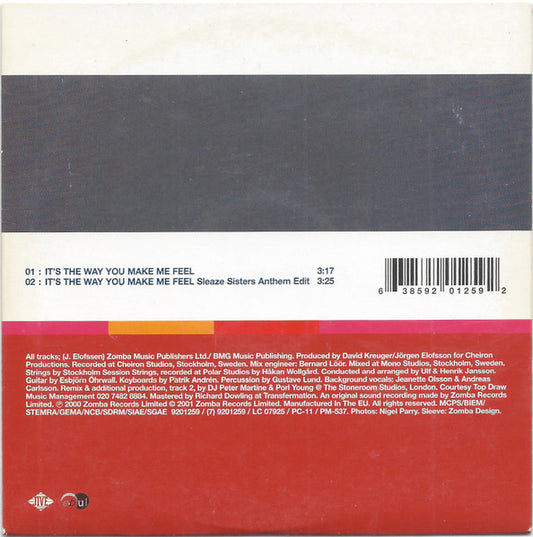 Steps : It's The Way You Make Me Feel (CD, Single)