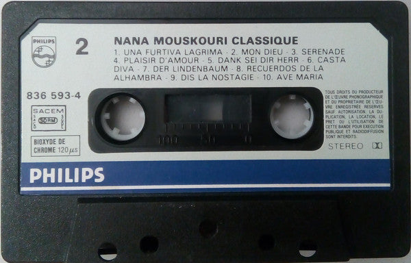 Nana Mouskouri : Classique (Cass, Album)