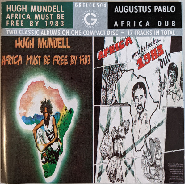 Hugh Mundell / Augustus Pablo : Africa Must Be Free By 1983 / Africa Dub (CD, Comp, RE)