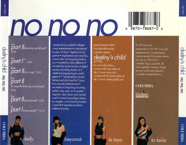 Destiny's Child : No No No (CD, Maxi)