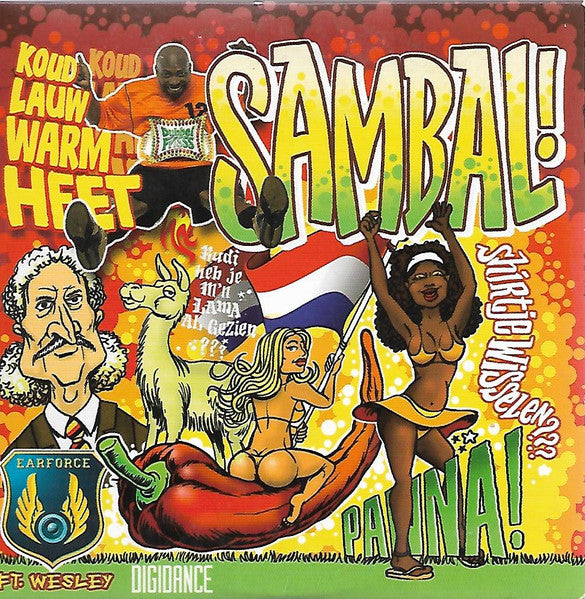 Earforce feat. Wesley : Sambal! (CD, Single)