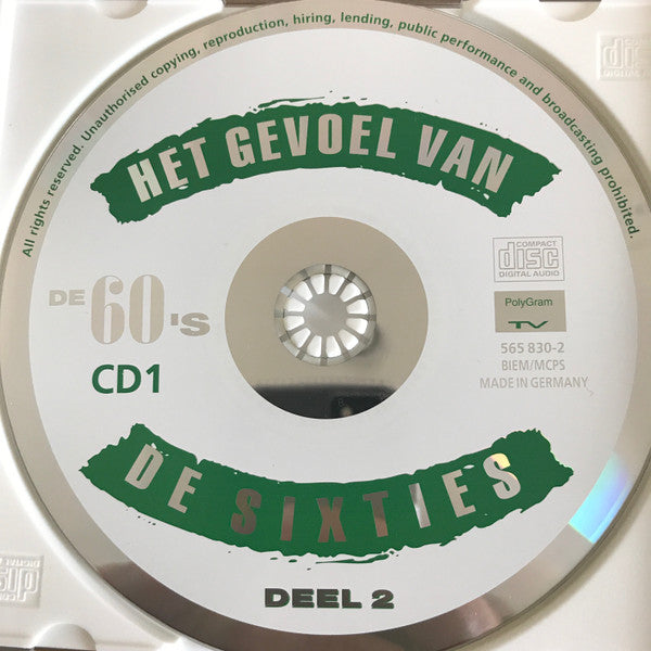 Various : Het Gevoel Van De Sixties - Deel 2 (2xCD, Album, Comp)