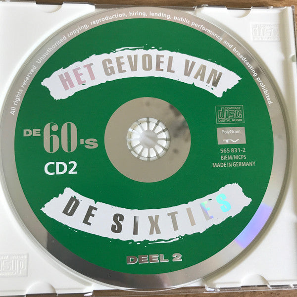 Various : Het Gevoel Van De Sixties - Deel 2 (2xCD, Album, Comp)