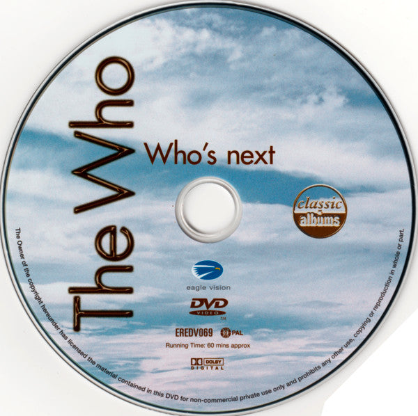 The Who : Who's Next (DVD-V, PAL)