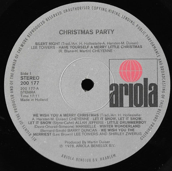 Various : Christmas Party (LP, Comp)