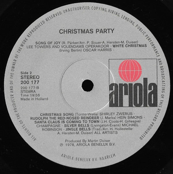 Various : Christmas Party (LP, Comp)
