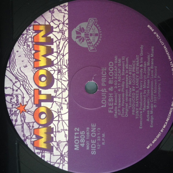 Louis Price : Flesh & Blood (12")