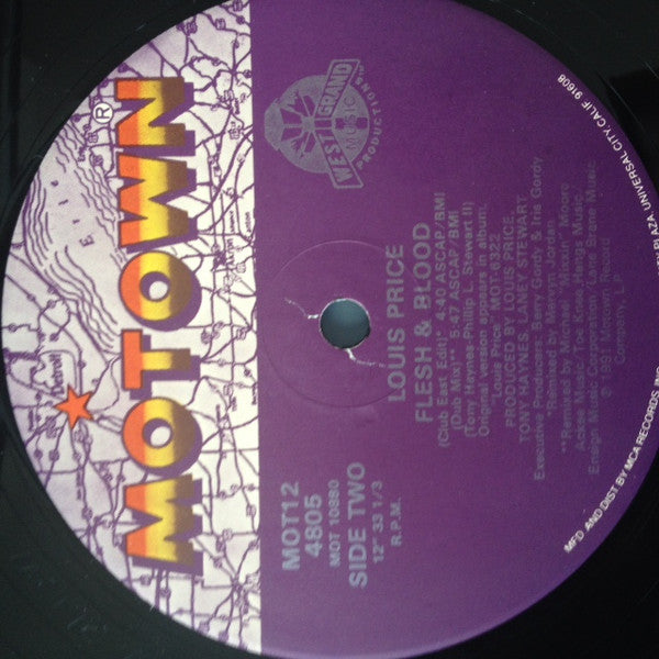 Louis Price : Flesh & Blood (12")