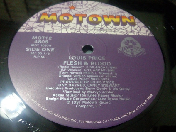 Louis Price : Flesh & Blood (12")