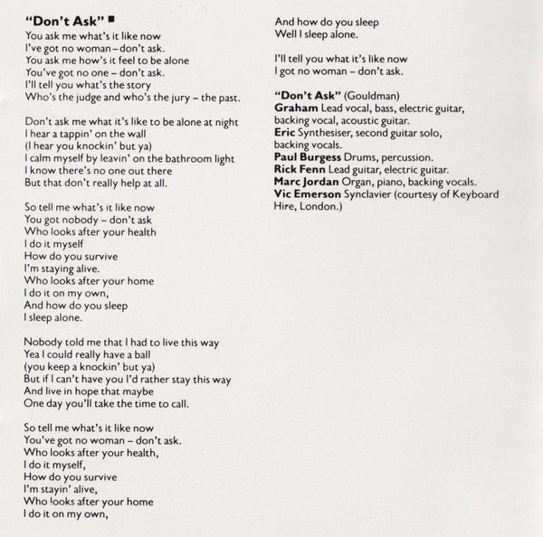 10cc : Ten Out Of 10 (CD, Album, RE, RP)