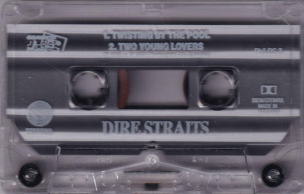 Dire Straits : Twisting By The Pool (Cass, Single, Promo)
