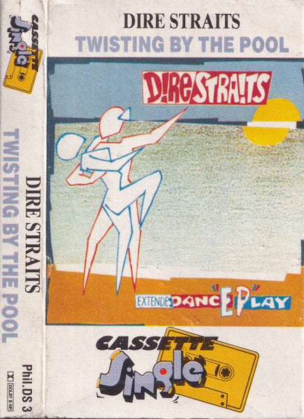 Dire Straits : Twisting By The Pool (Cass, Single, Promo)