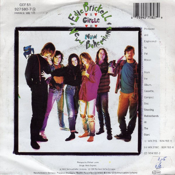 Edie Brickell & New Bohemians : Circle (7", Single, Sma)