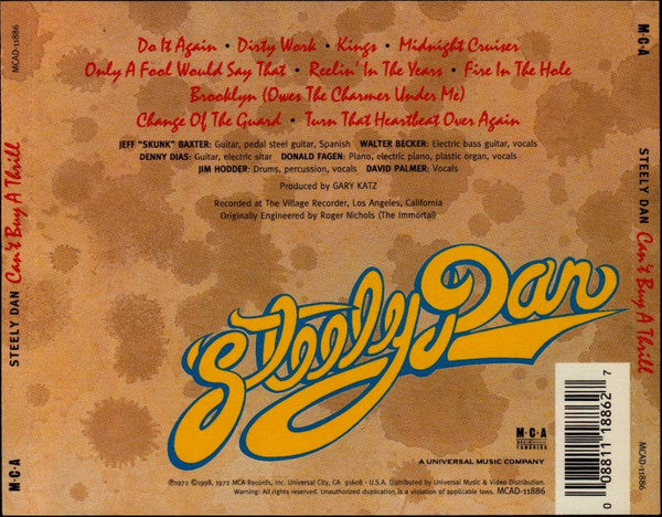 Steely Dan : Can't Buy A Thrill (CD, Album, RE, RM)