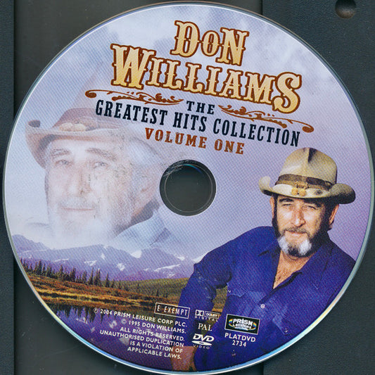 Don Williams (2) : The Greatest Hits Collection Volume One (DVD-V, PAL)