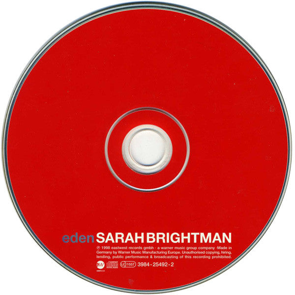 Sarah Brightman : Eden (CD, Album)