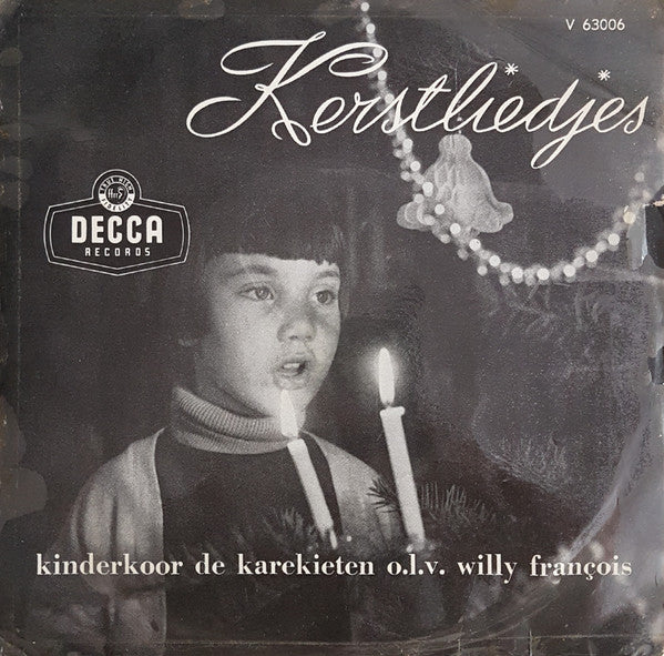 Kinderkoor De Karekieten : Kerstliedjes (7", EP)