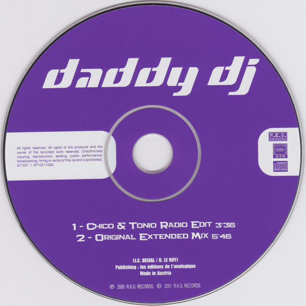 Daddy DJ : Daddy DJ (CD, Single)