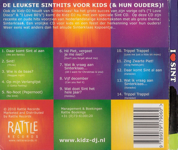Kidz-DJ : I ♥ Sint (CD, Album)