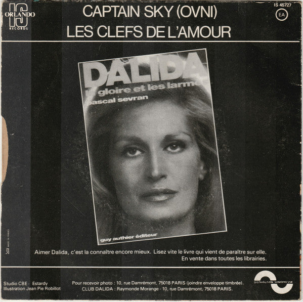 Dalida : Captain Sky (7", Single)