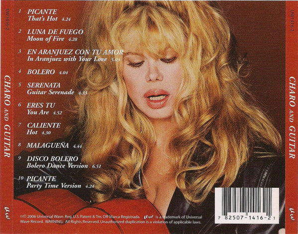 Charo : Charo And Guitar (CD)