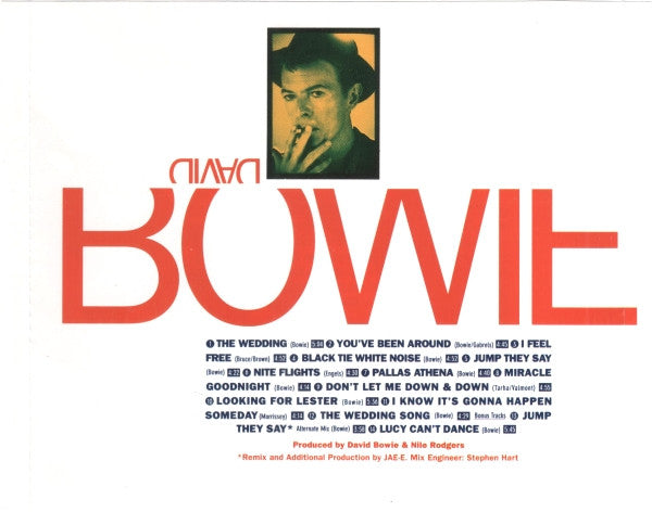 David Bowie : Black Tie White Noise (CD, Album)