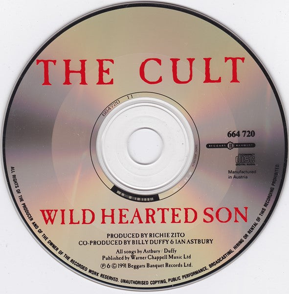 The Cult : Wild Hearted Son (CD, Maxi)