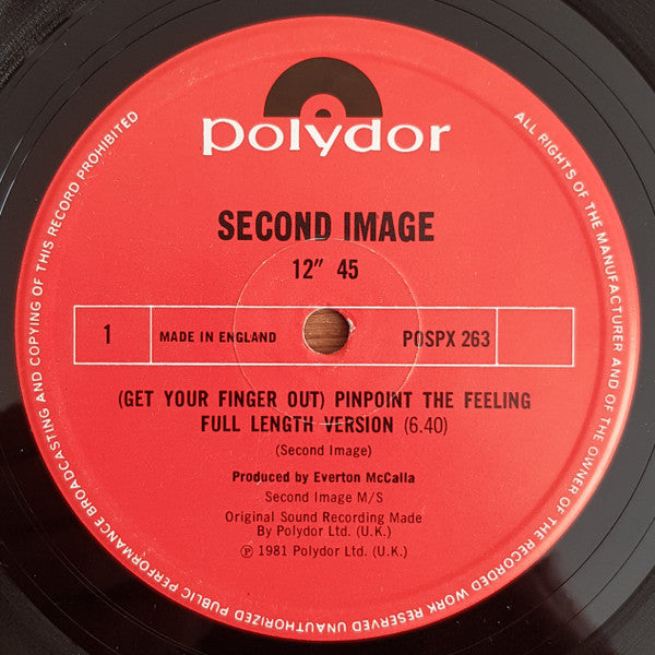 Second Image : (Get Your Finger Out) Pinpoint The Feeling (12")