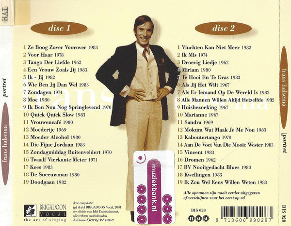 Frans Halsema : Portret (2xCD, Comp)