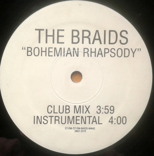 The Braids : Bohemian Rhapsody (12", Promo)