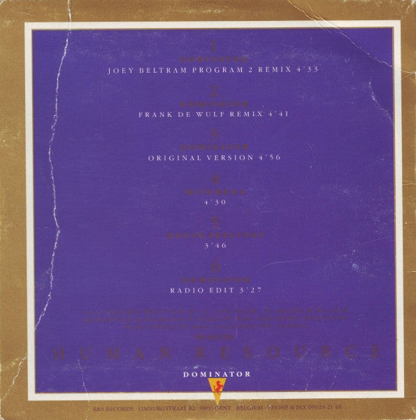 Human Resource : Dominator (The Remixes) (CD, Single)