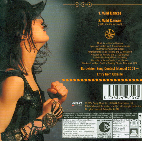 Ruslana : Wild Dances (CD, Single, Copy Prot., Car)