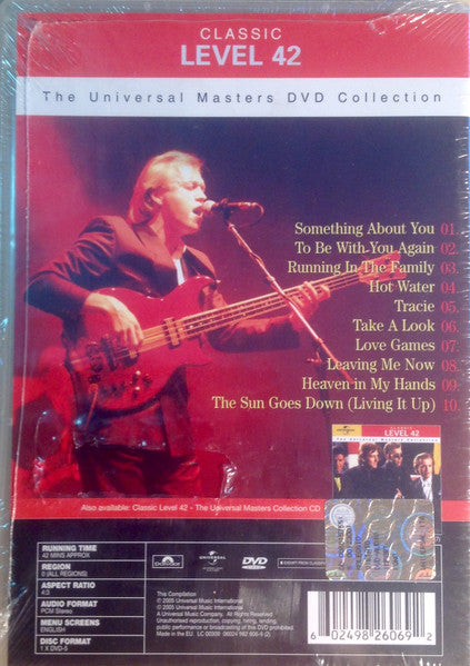 Level 42 : Classic Level 42 (DVD, Comp)