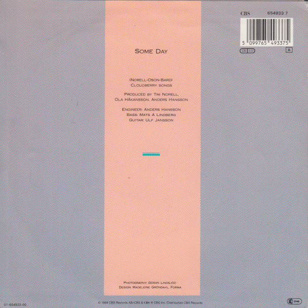 Tommy Nilsson : Someday (7", Single)