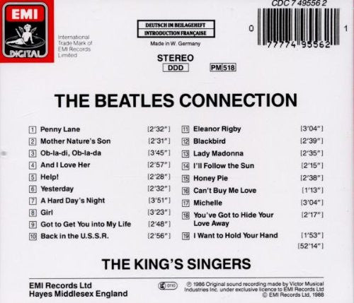 The King's Singers : The Beatles Connection (CD, Album, RE)